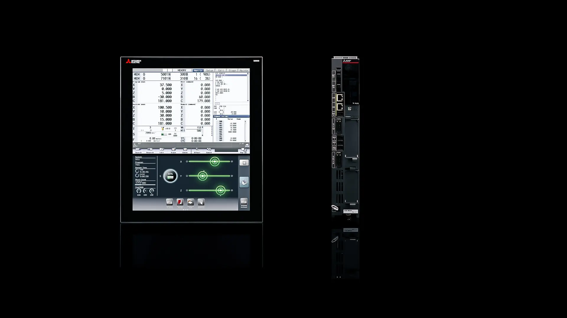 M80VW - high productivity & flexibility - Mitsubishi Electric CNC